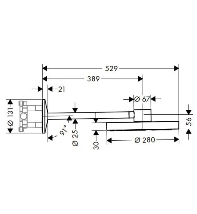 Bát Sen Âm Tường Đức Axor One 48492330