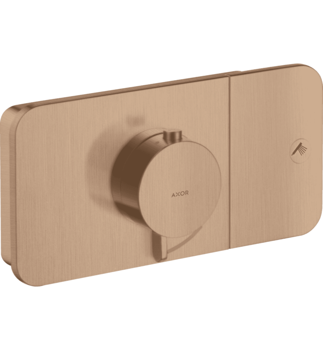 Mặt Nạ Điều Khiển Sen Âm Tường 1 Chế Độ Axor One 45711300