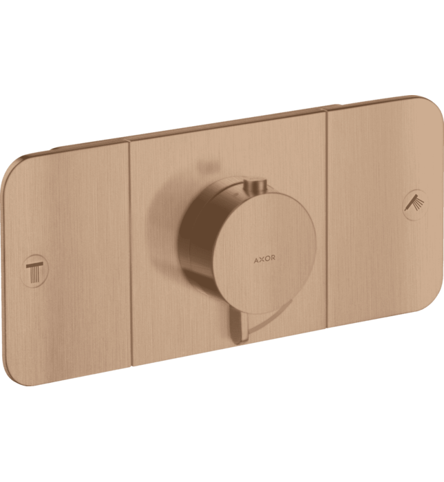 Mặt Nạ Điều Khiển Sen Âm Tường 2 Chế Độ Axor One 45712670