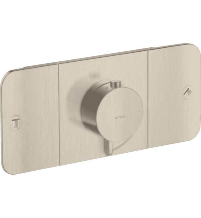 Mặt Nạ Điều Khiển Sen Âm Tường 2 Chế Độ Axor One 45712820