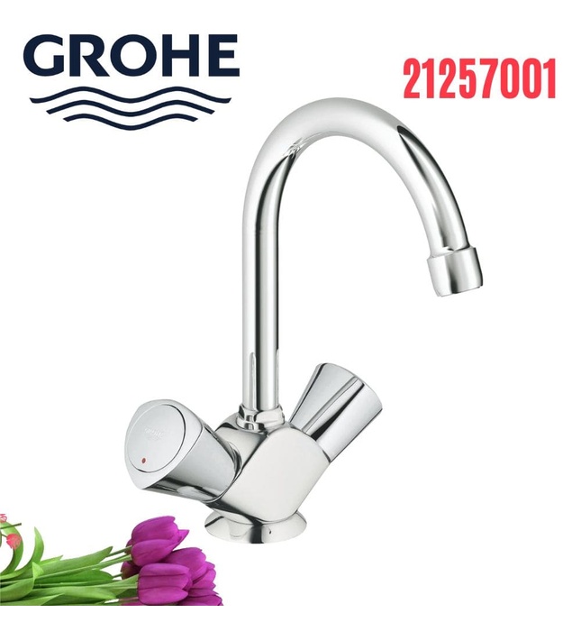 Vòi Chậu Lavabo Nóng Lạnh Đức Grohe 21257001