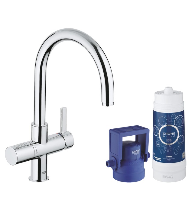 Vòi Chậu Rửa Bát Cần Cứng Đức Grohe 31087001