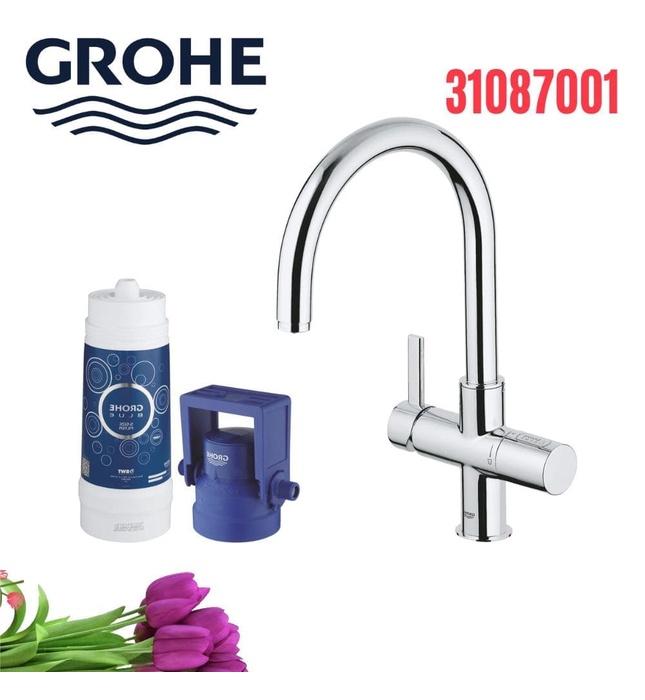 Vòi Chậu Rửa Bát Cần Cứng Đức Grohe 31087001