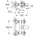 Củ Sen Tắm Nóng Lạnh Đức Grohe 25030000