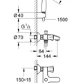 Sen Tắm Nóng Lạnh Đức Grohe 25460001