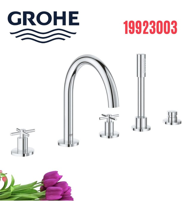 Vòi Xả Bồn Tắm 5 Lỗ Đức Grohe 19923003