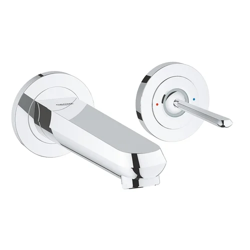 Vòi Chậu Lavabo Nóng Lạnh 2 Lỗ Gắn Tường Đức Grohe 19968000
