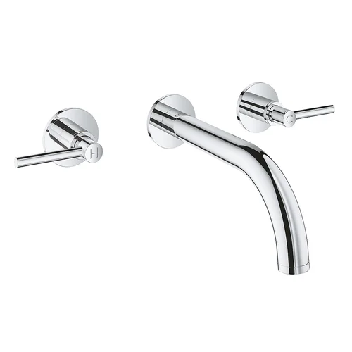 Vòi Chậu Lavabo Nóng Lạnh Gắn Tường Đức Grohe 20169003