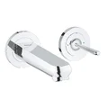 Vòi Chậu Lavabo Nóng Lạnh 2 Lỗ Gắn Tường Đức Grohe 19968000