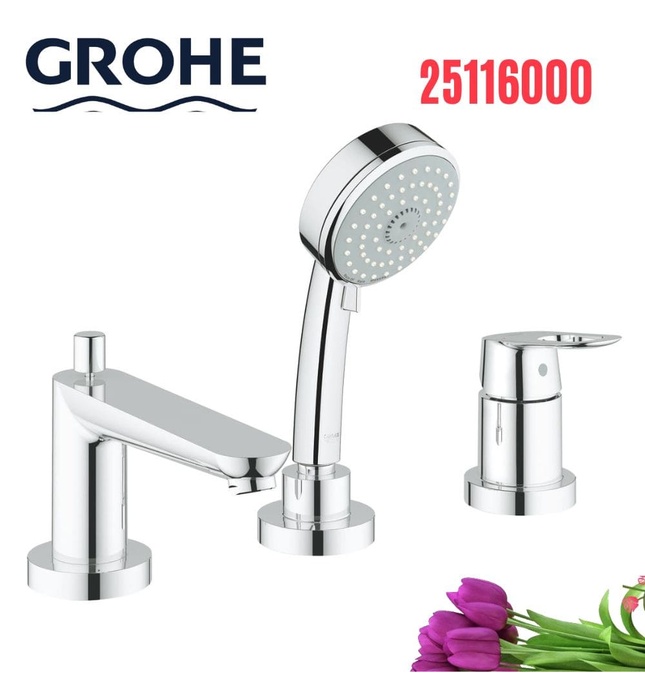 Vòi Xả Bồn Tắm 3 Lỗ Đức Grohe 25116000