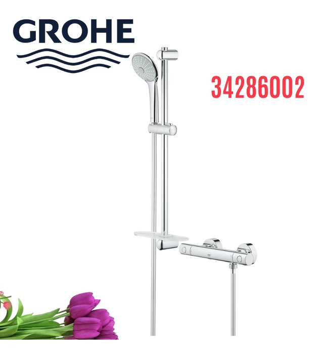 Sen Tắm Nhiệt Độ Kèm Thanh Trượt Đức Grohe 34286002