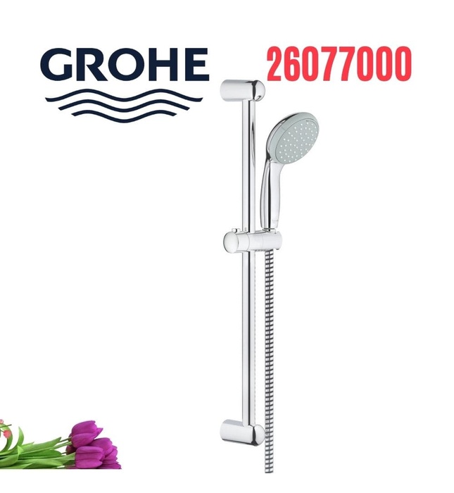 Thanh trượt, tay sen, dây sen Grohe 26077000