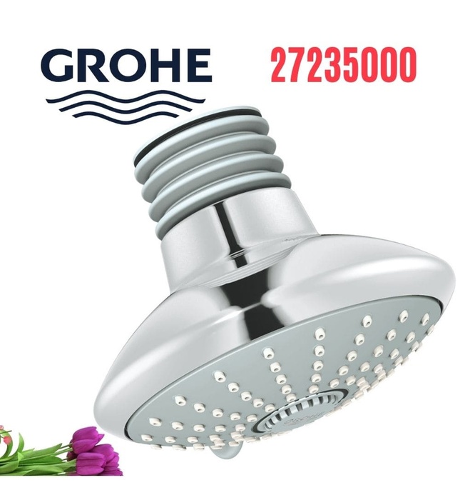 Bát sen nóng lạnh gắn trần Grohe 27235000