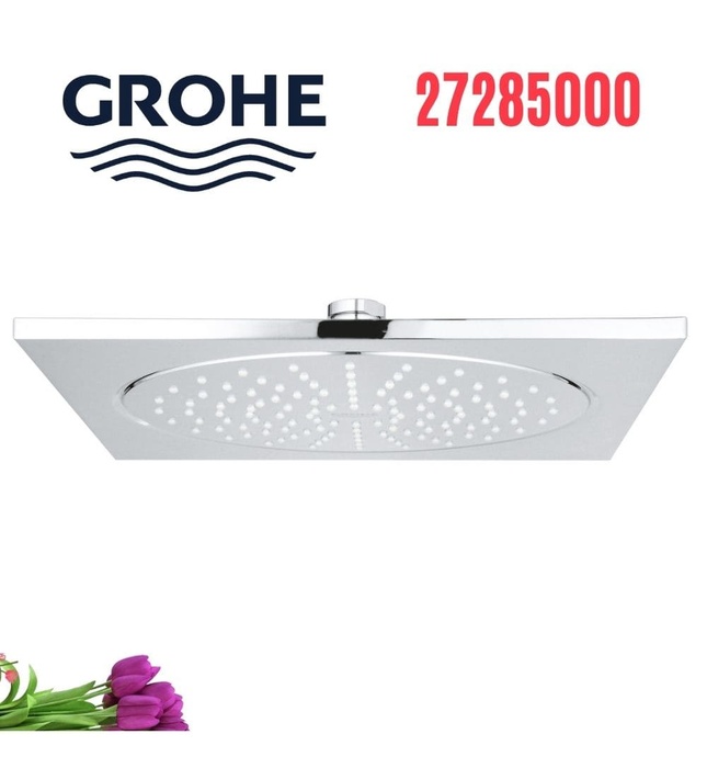 Bát sen nóng lạnh gắn trần Grohe 27285000