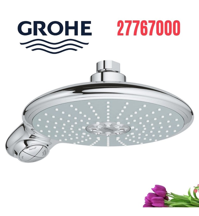 Bát sen nóng lạnh gắn trần Grohe 27767000