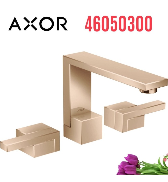 Vòi Lavabo Rửa Mặt Nóng Lạnh Đức Axor Edge 46050300