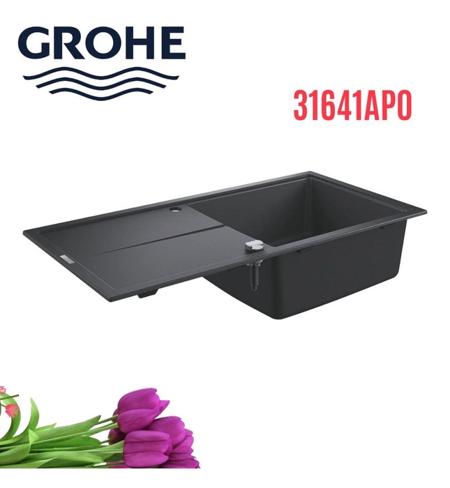 Chậu Rửa Bát 1 Hố Có Bàn Nhập Khẩu Đức Grohe 31641AP0
