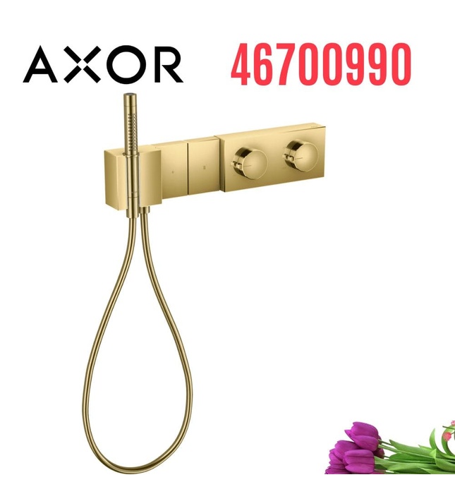 Vòi Tắm Hoa Sen Âm Tường 2 Chức Năng Đức Axor Edge 46700990
