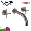 Vòi Chậu Lavabo Nóng Lạnh Gắn Tường Đức Grohe 20164AL3
