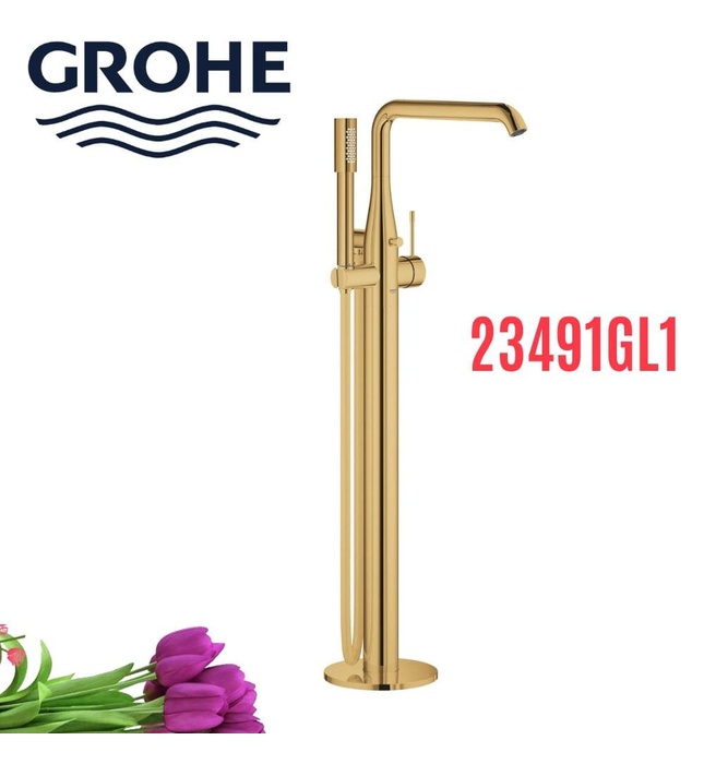 Vòi Bồn Tắm Đặt Sàn Đức Grohe 23491GL1