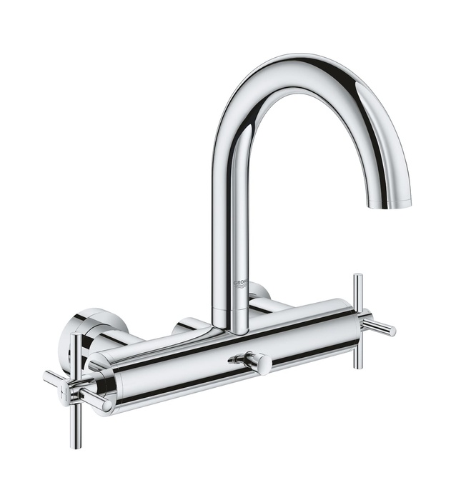 Vòi Xả Bồn Tắm Gắn Tường Đức Grohe 25010003