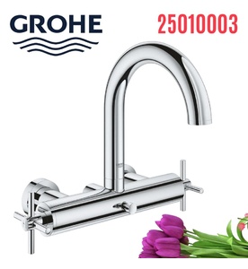 Vòi Xả Bồn Tắm Gắn Tường Đức Grohe 25010003