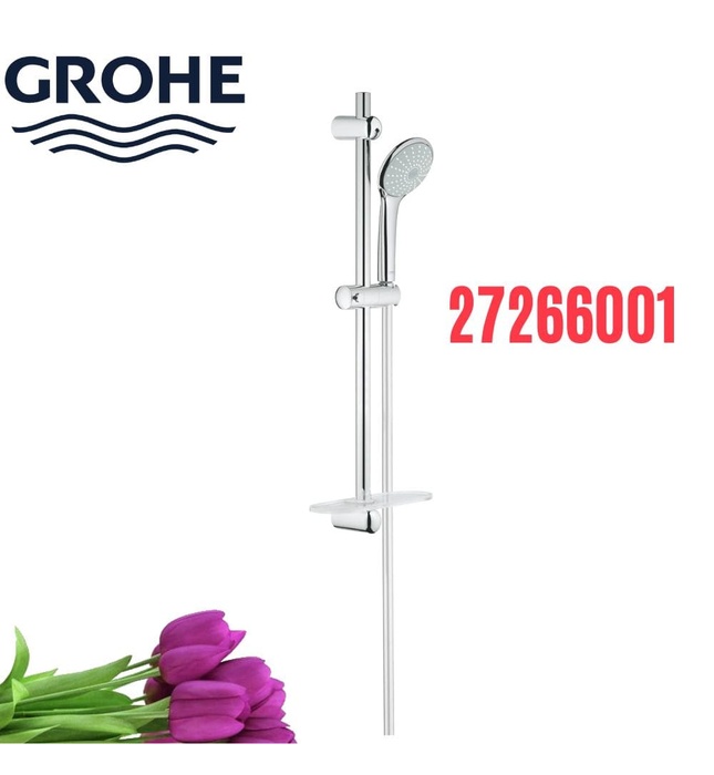 Tay Sen Tắm Kèm Thanh Trượt Nhập Khẩu Đức Grohe 27266001