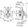 Mặt Nạ Sen Âm Tường Đức Grohe 29041000