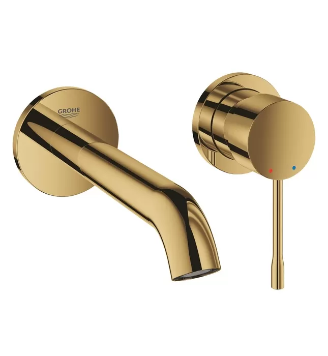 Vòi Chậu Lavabo Nóng Lạnh Gắn Tường Đức Grohe 19408GL1