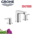 Vòi Chậu Lavabo Nóng Lạnh 3 Lỗ Đức Grohe 20470000