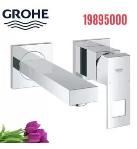 Vòi Chậu Lavabo Nóng Lạnh Gắn Tường Đức Grohe 19895000