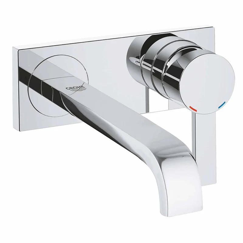 Vòi Chậu Lavabo Nóng Lạnh Gắn Tường Đức Grohe 19386000