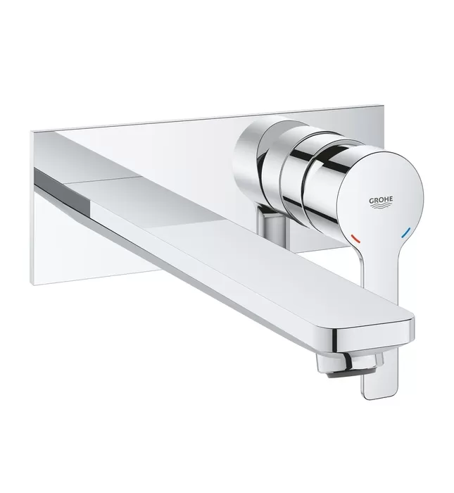 Vòi Chậu Lavabo Nóng Lạnh Gắn Tường Đức Grohe 23444001