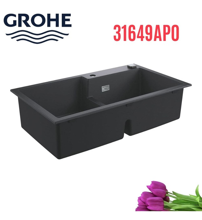 Chậu Rửa Bát 2 Hố Nhập Khẩu Đức Grohe 31508SD0