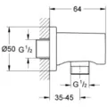 Đầu Nối Ra Nước Nhập Khẩu Đức Grohe 27057AL0