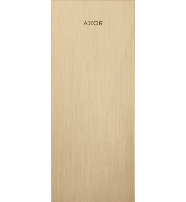 Mặt Kim Loại Sen Vòi Đức Axor 47903330 (200mm) Chrome Đen Bóng