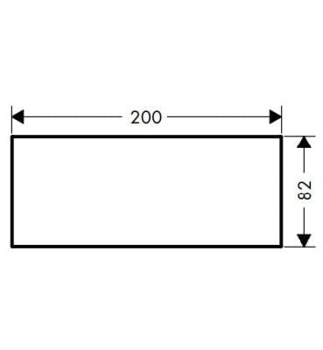 Mặt Kim Loại Sen Vòi Đức Axor 47903950 (200mm) Vàng Pháp Xước