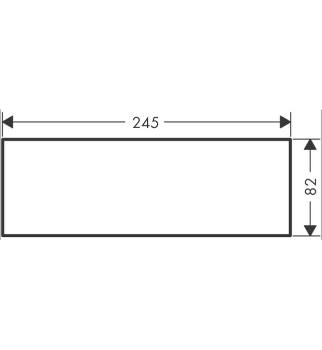Mặt Kim Loại Sen Vòi Đức Axor 47904830 (245mm) Nickel Bóng