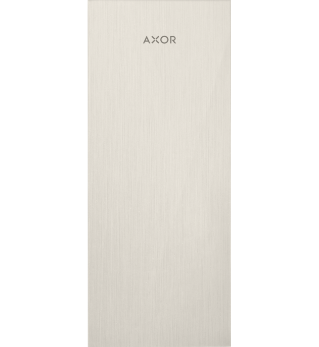 Mặt Kim Loại Sen Vòi Đức Axor 47905330 (117mm) Chrome Đen Bóng