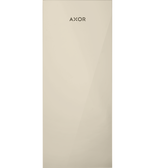 Mặt Kim Loại Sen Vòi Đức Axor 47905340 (117mm) Chrome Đen Xước