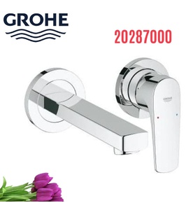Vòi Chậu Lavabo Nóng Lạnh Gắn Tường Đức Grohe 20287000