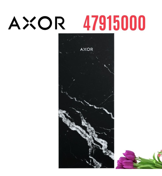 Mặt Sen Vòi Đức Axor 47915000 (117mm) Đá Cẩm Thạch Đen