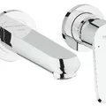 Vòi Chậu Lavabo Nóng Lạnh Gắn Tường Đức Grohe 19573002