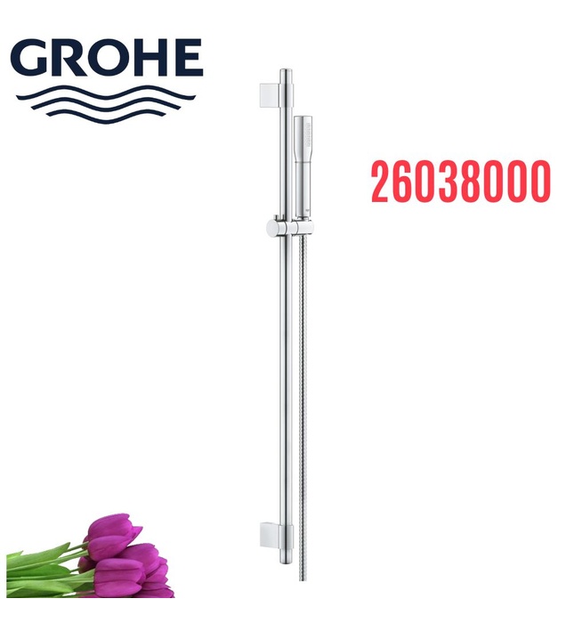 Tay Sen Tắm Kèm Thanh Trượt Nhập Khẩu Đức Grohe 26038000