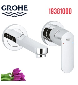 Vòi Chậu Lavabo Nóng Lạnh Gắn Tường Đức Grohe 19381000