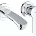 Vòi Chậu Lavabo Nóng Lạnh Gắn Tường Đức Grohe 19571002
