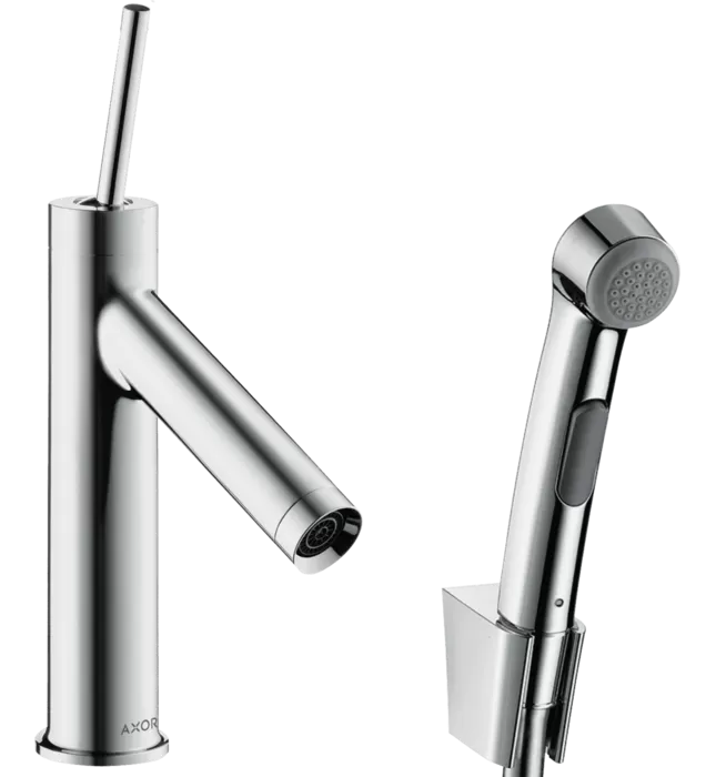 Vòi Lavabo Nóng Lạnh Kèm Tay Xịt Bidet AXOR Starck 90 10300000