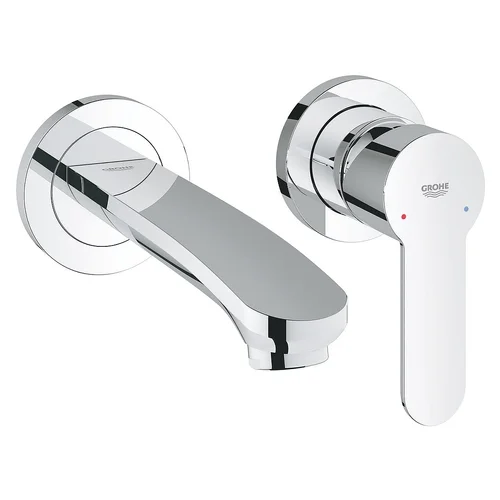 Vòi Chậu Lavabo Nóng Lạnh Gắn Tường Đức Grohe 19571002