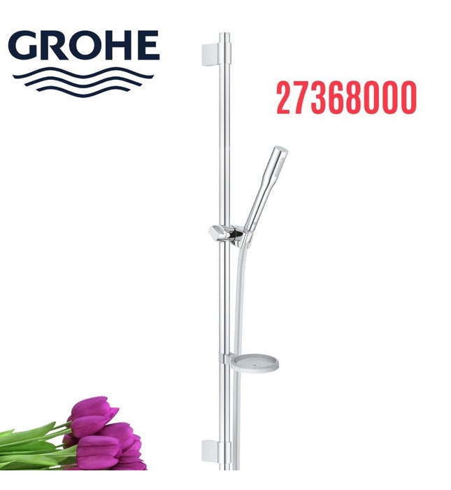 Bộ thanh trượt dây bát sen tắm Đức Grohe 27368000