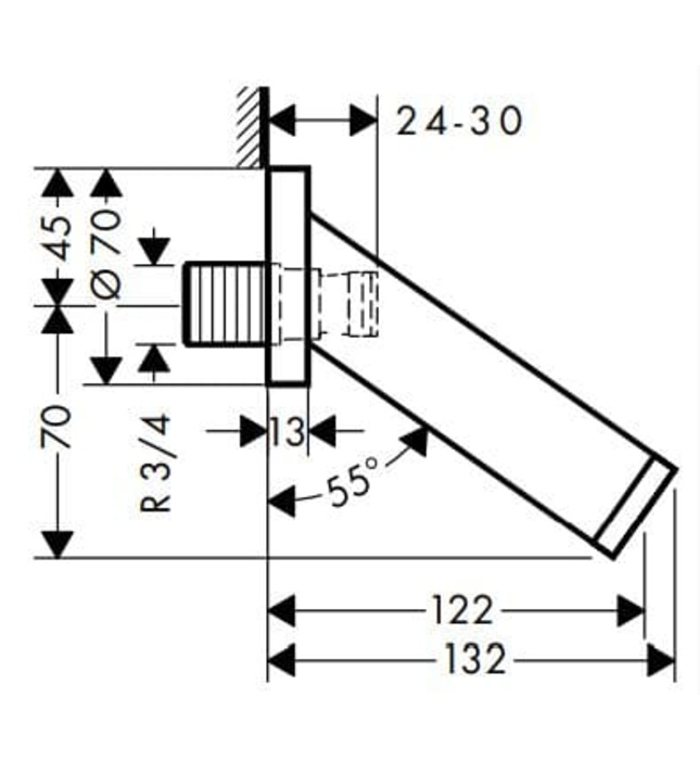 Vòi Bồn Tắm Đức Axor 10410020